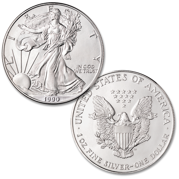 1990 American Silver Eagle