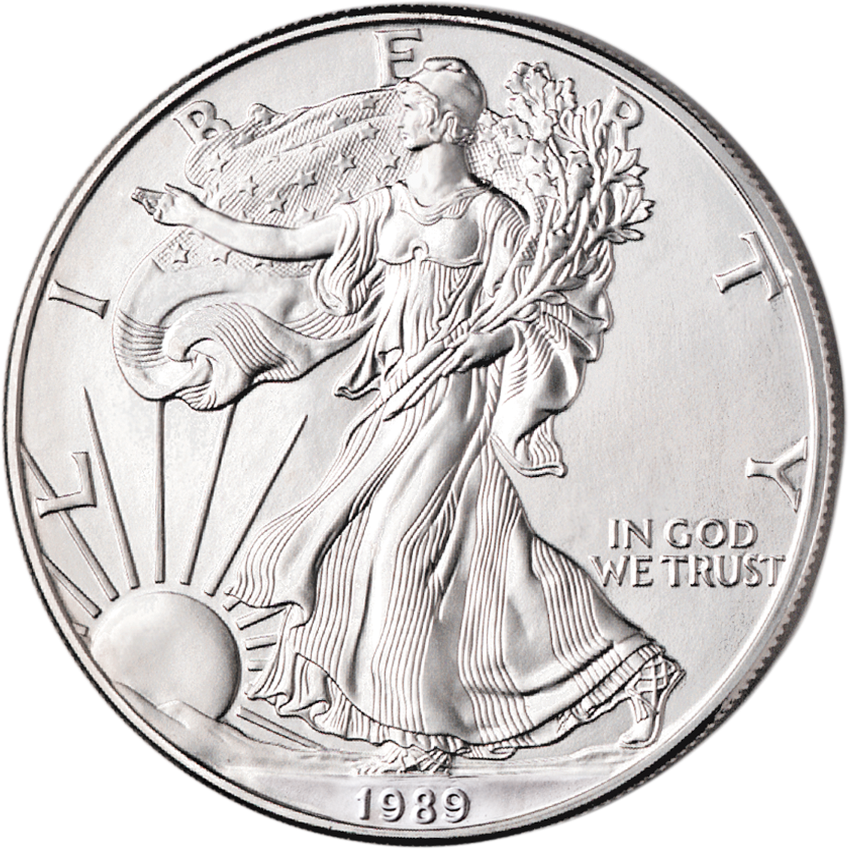 1989 $1 Silver American Eagle