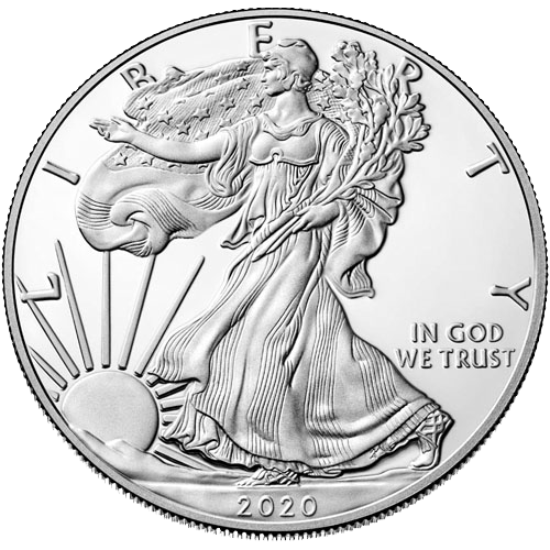 2020 1 oz Proof American Silver Eagle Coin