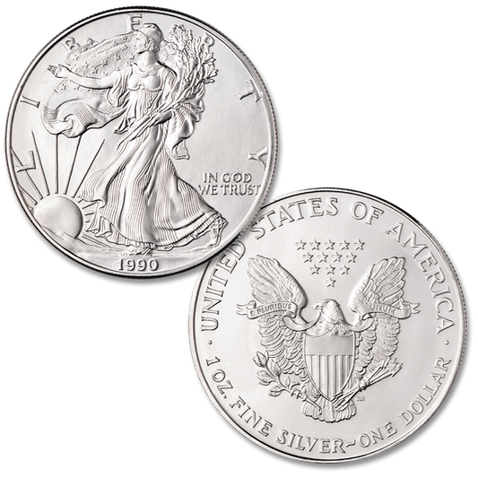 1990 American Silver Eagle