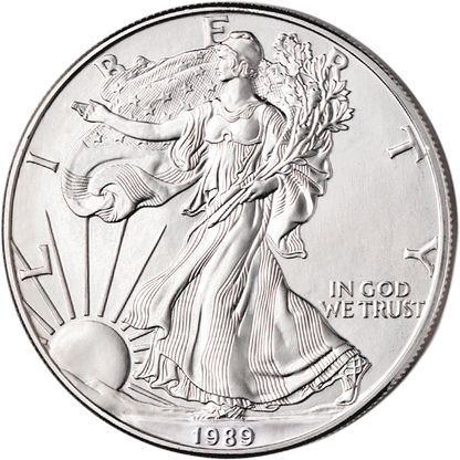 1989 $1 Silver American Eagle