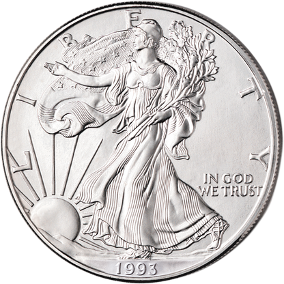 1993 $1 Silver American Eagle